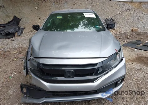 2020 Honda Civic Sport from USA, damaged, VIN 19XFC2F88LE213753